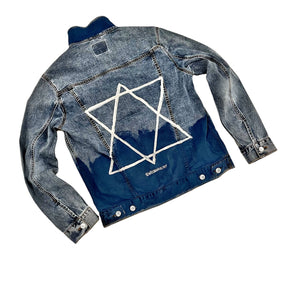 'Stand With Israel' Denim Jacket