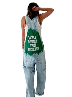 Grillo's x W+G 'Will Work' Painted Overalls