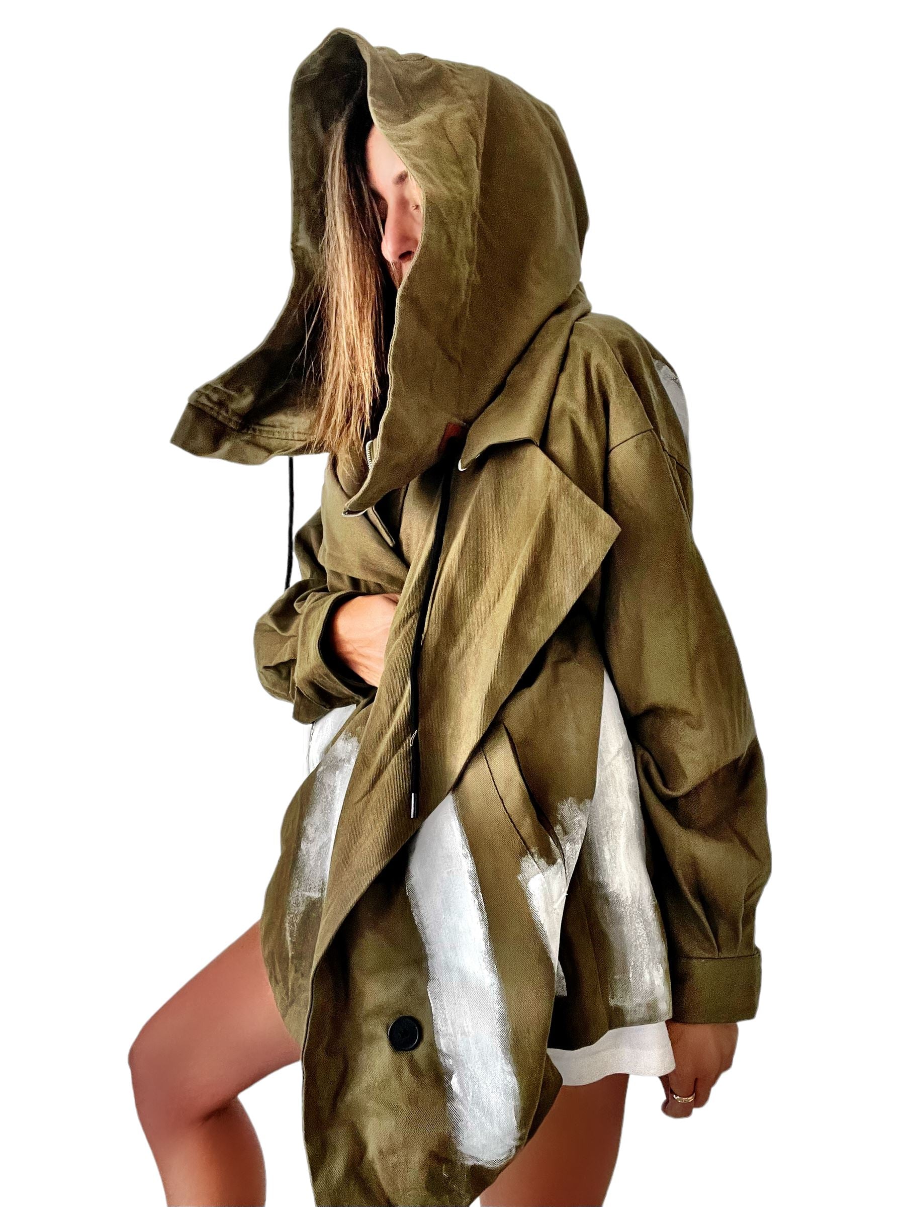 'Beyond Green' Hooded Jacket