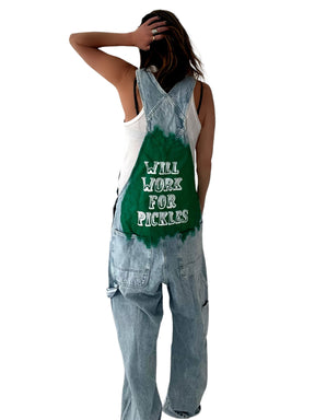 Grillo's x W+G 'Will Work' Painted Overalls