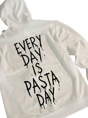 'Pasta For Days' Painted Hoodie