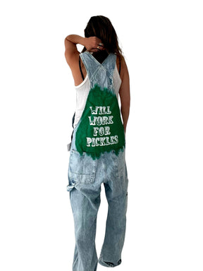 Grillo's x W+G 'Will Work' Painted Overalls