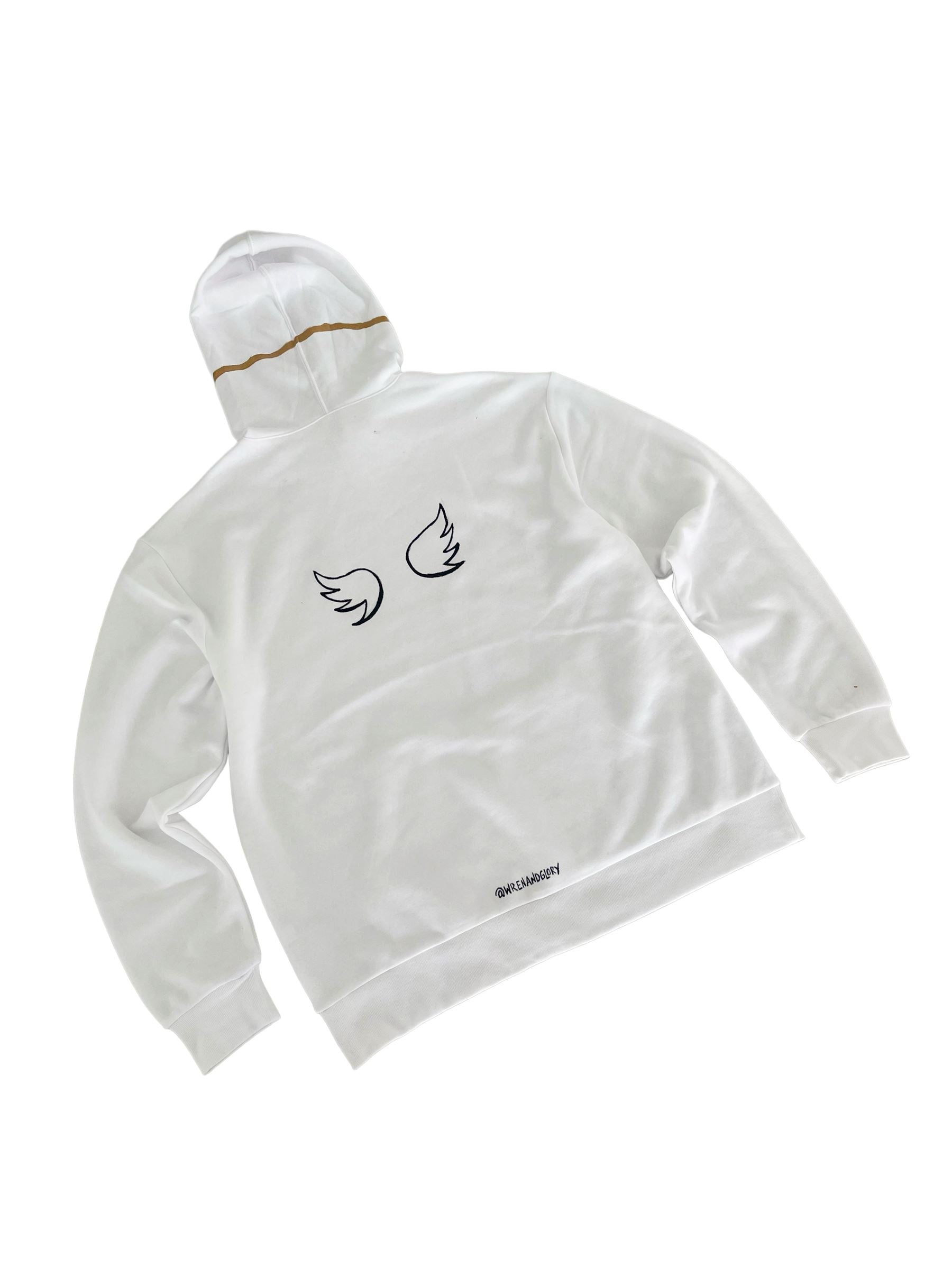 ANGEL HOODIE (VINTAGE WHITE) – Glazed Co