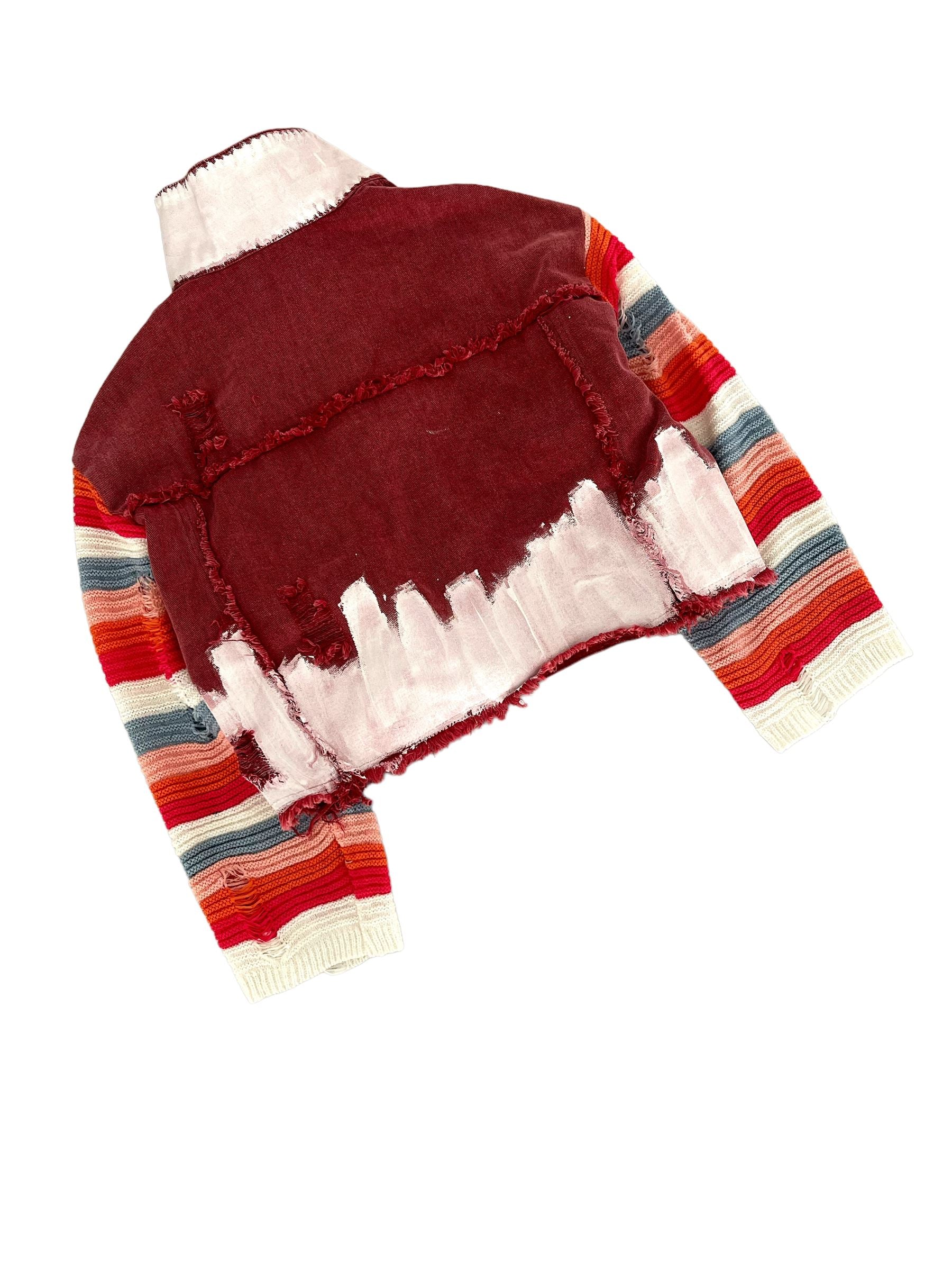 'Beyond Knits' Painted Jacket