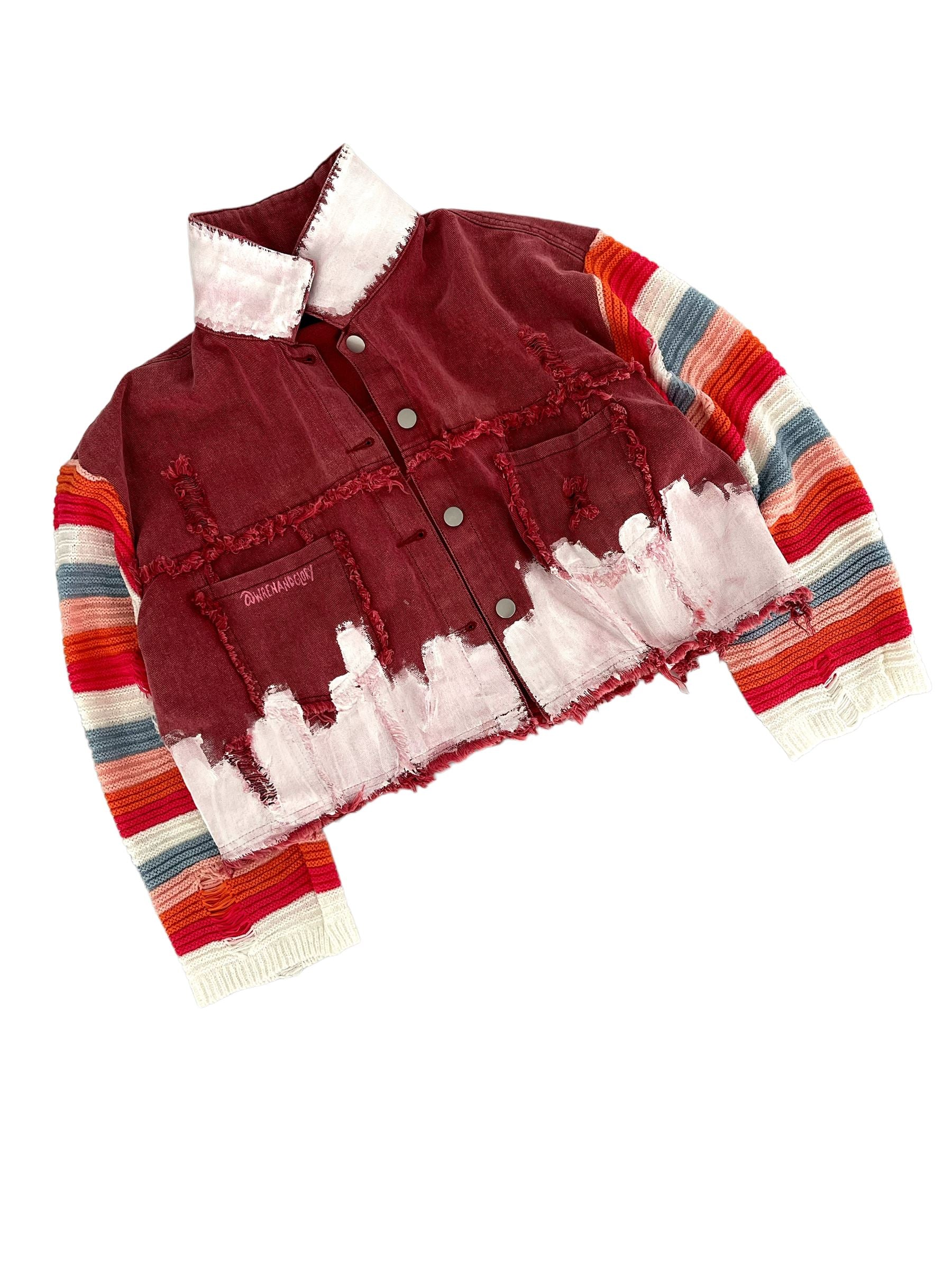 'Beyond Knits' Painted Jacket