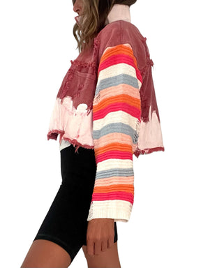 'Beyond Knits' Painted Jacket