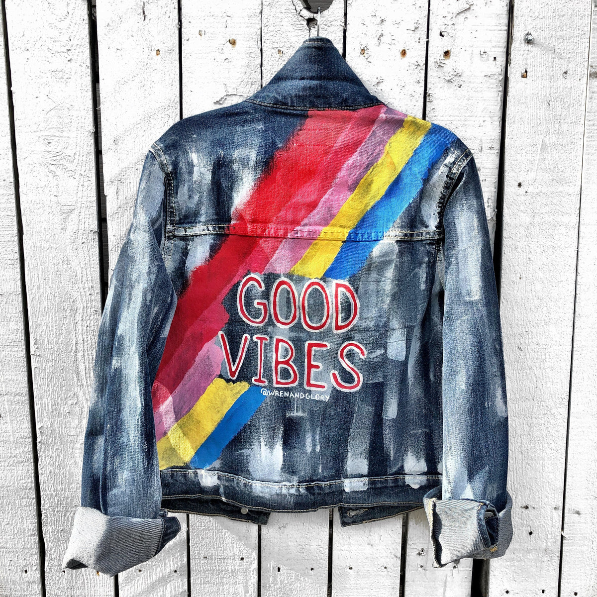 'VIBEZ' DENIM JACKET - Girls