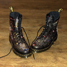 'SPLATTER' PAINTED BOOTS