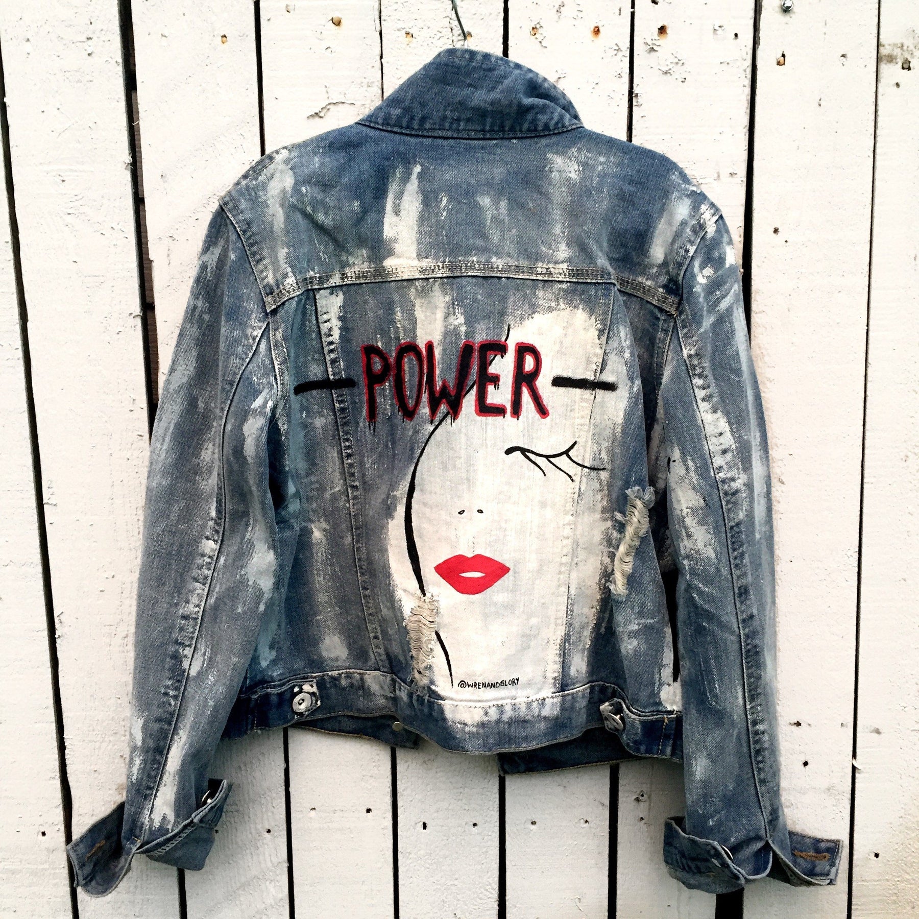'Powerful' Denim jacket