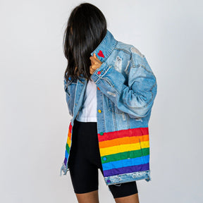 'PROUD' DENIM JACKET