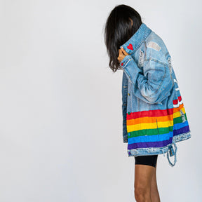 'PROUD' DENIM JACKET