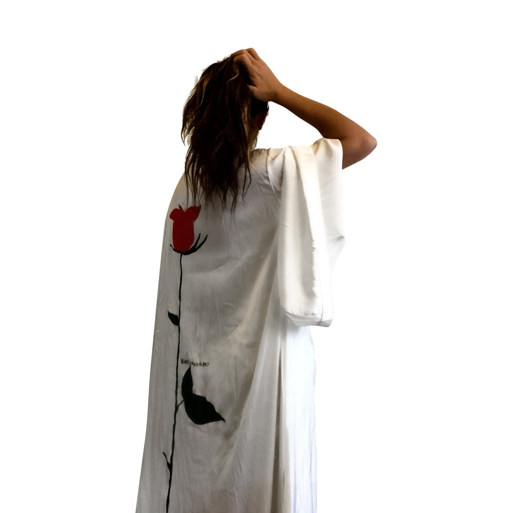 'ROSES' KIMONO ROBE