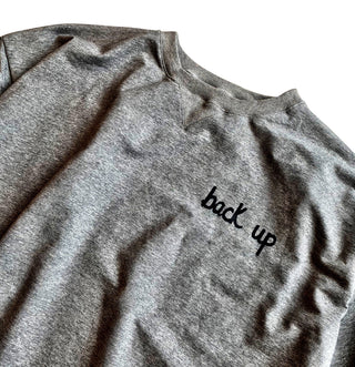 'Socially Distant' Painted Sweater