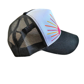 'SPRING UP' PAINTED HAT