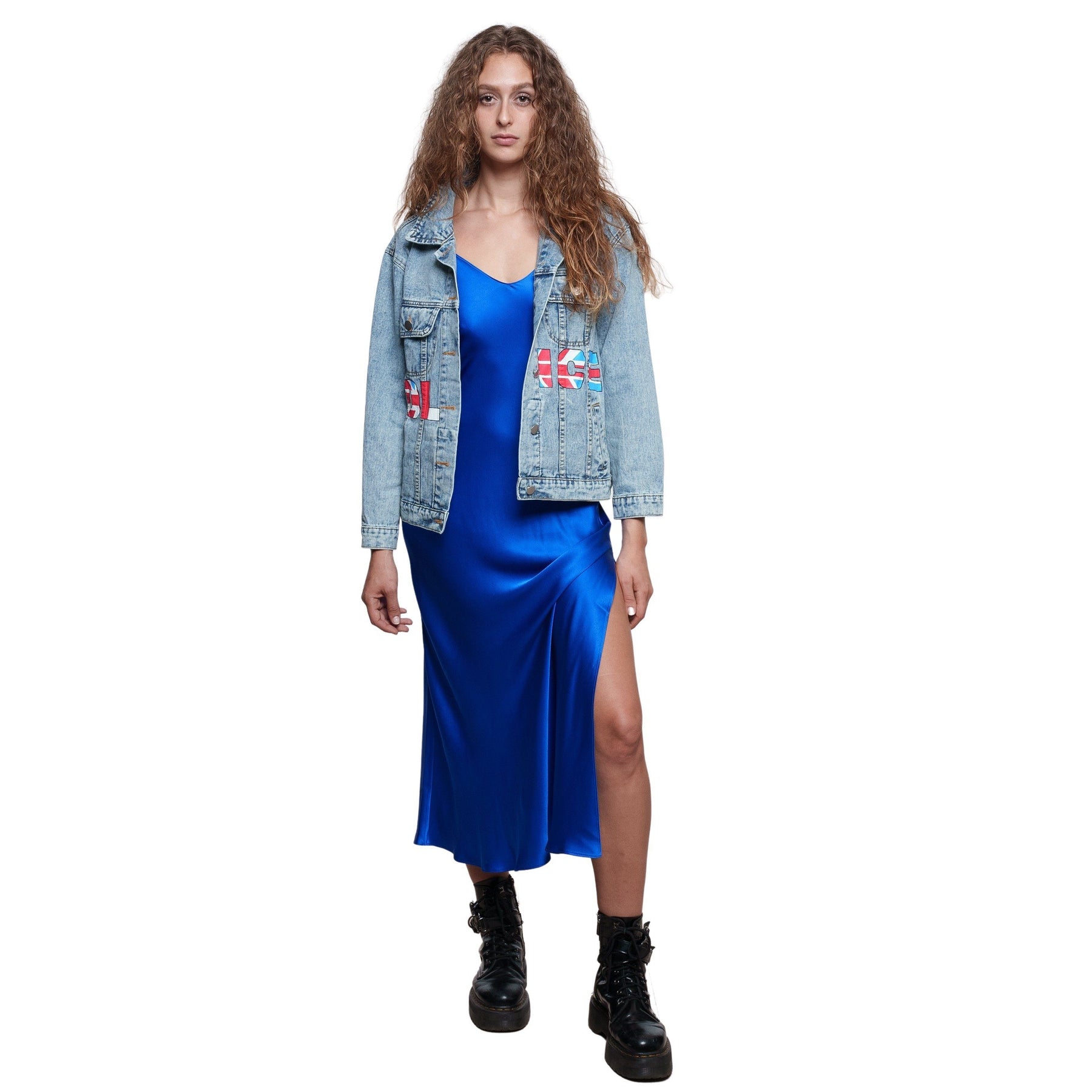 'THE POLICE' DENIM JACKET - Women