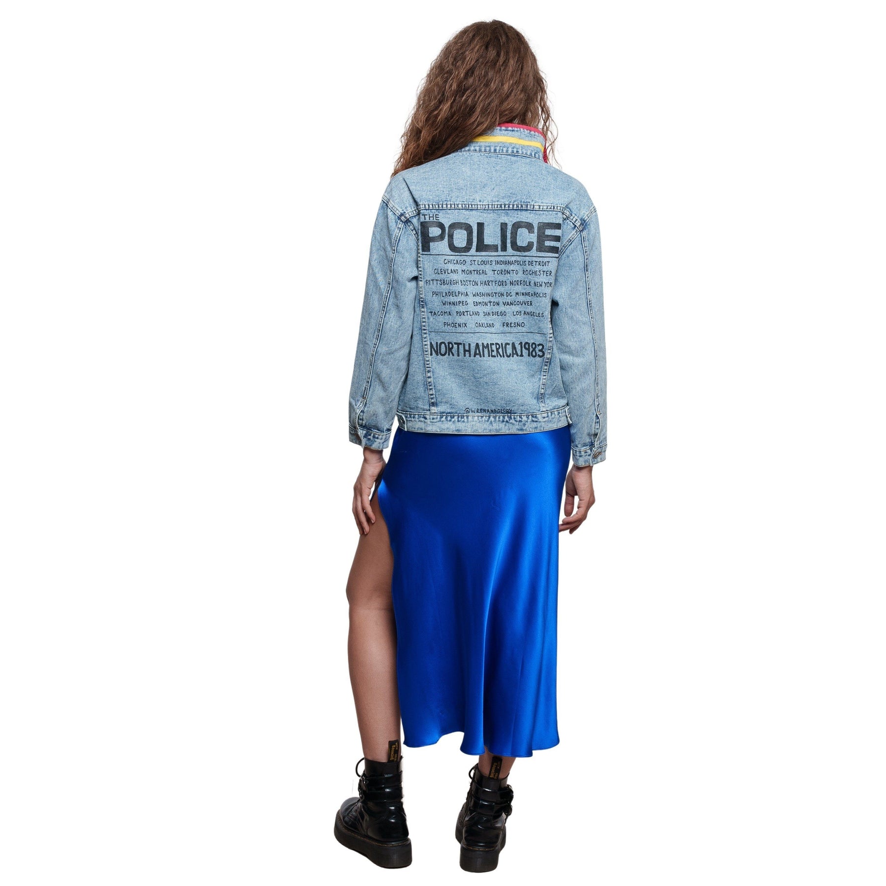 'THE POLICE' DENIM JACKET - Women