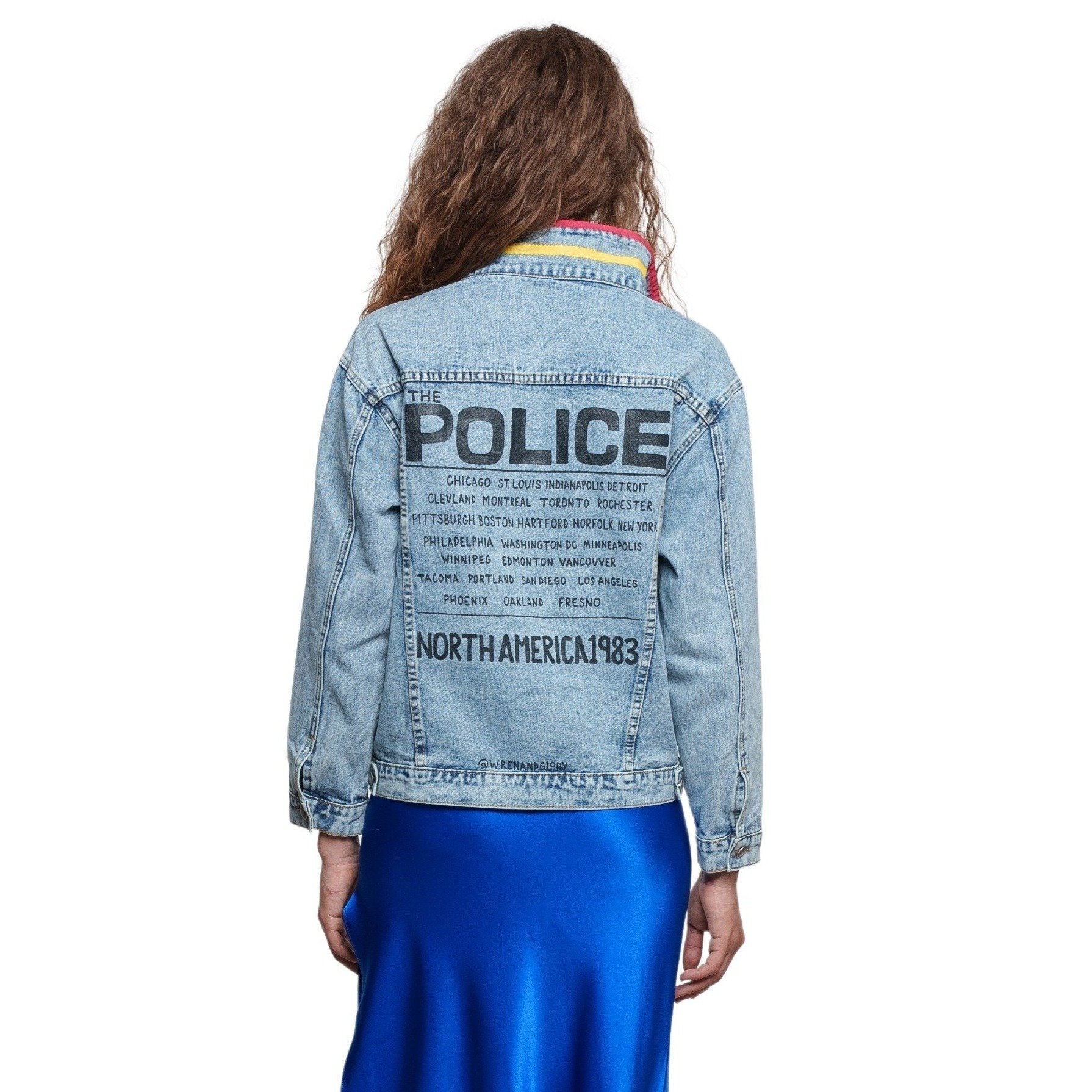 'THE POLICE' DENIM JACKET - Women