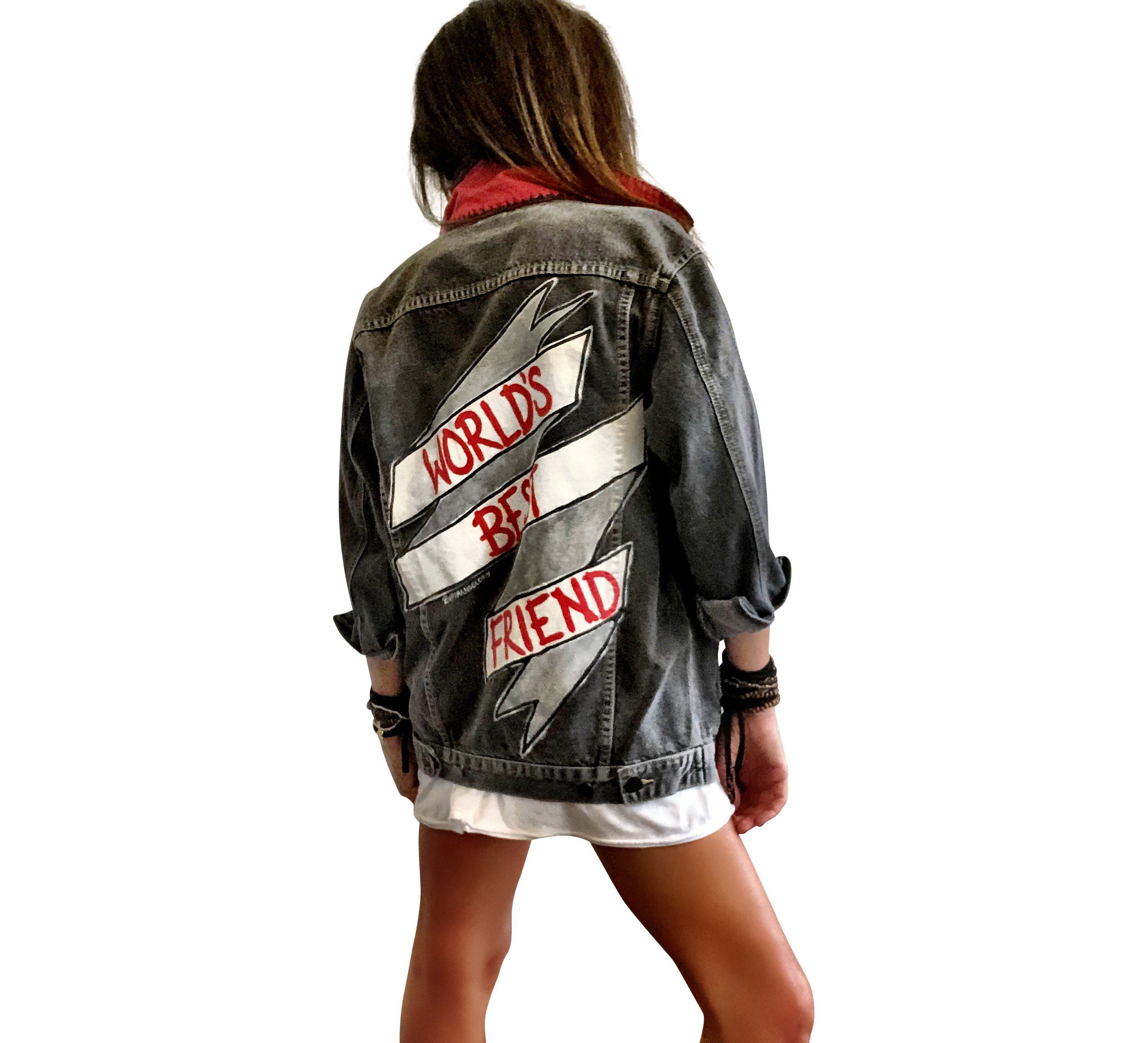 'WORLDS BEST' DENIM JACKET