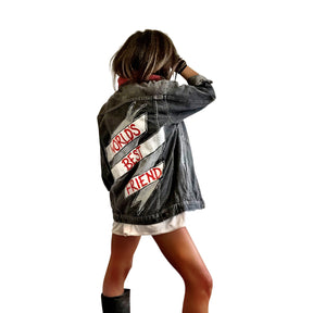 'WORLDS BEST' DENIM JACKET