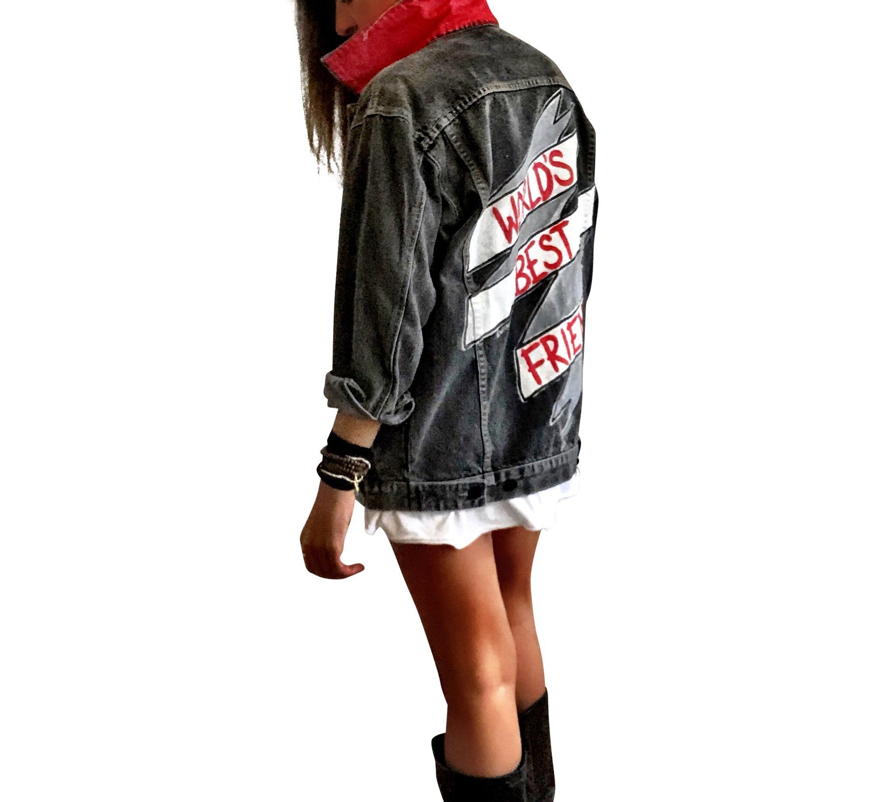 'WORLDS BEST' DENIM JACKET