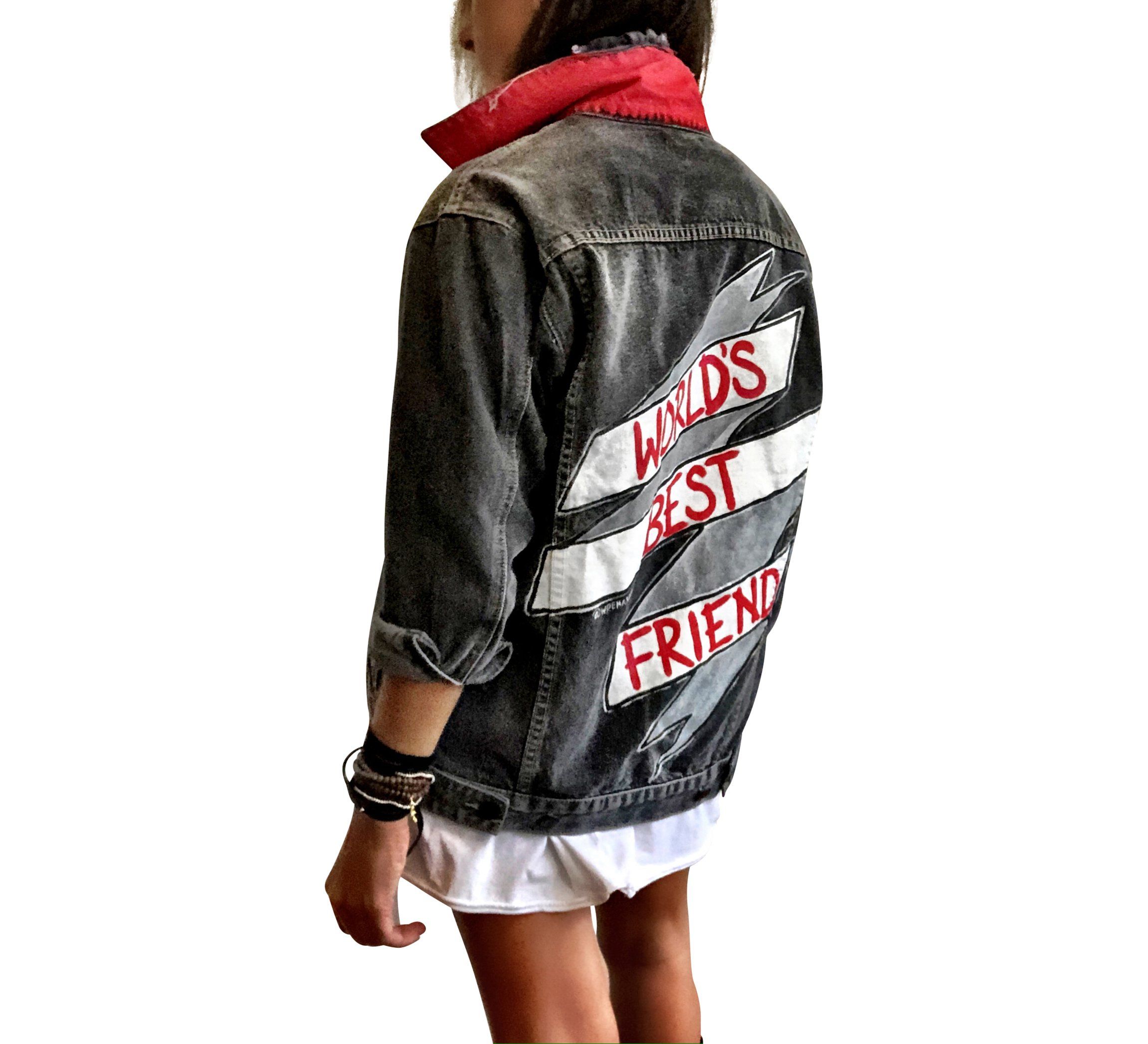 'WORLDS BEST' DENIM JACKET