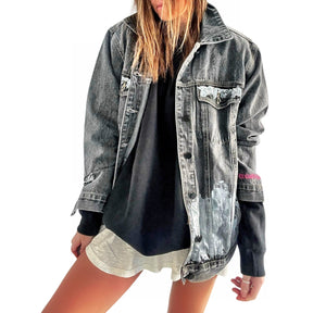 'Beyond Silver' Denim Jacket