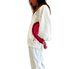 'Love Peace' Painted Loungewear Set