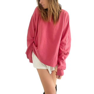 '60s Baby!' Painted Red Crewneck