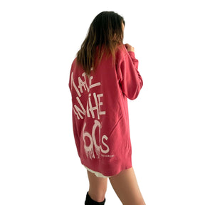 '60s Baby!' Painted Red Crewneck