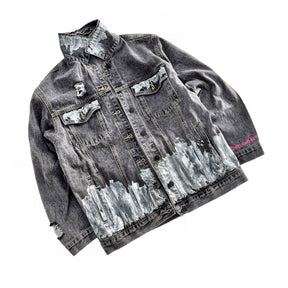 'Beyond Silver' Denim Jacket