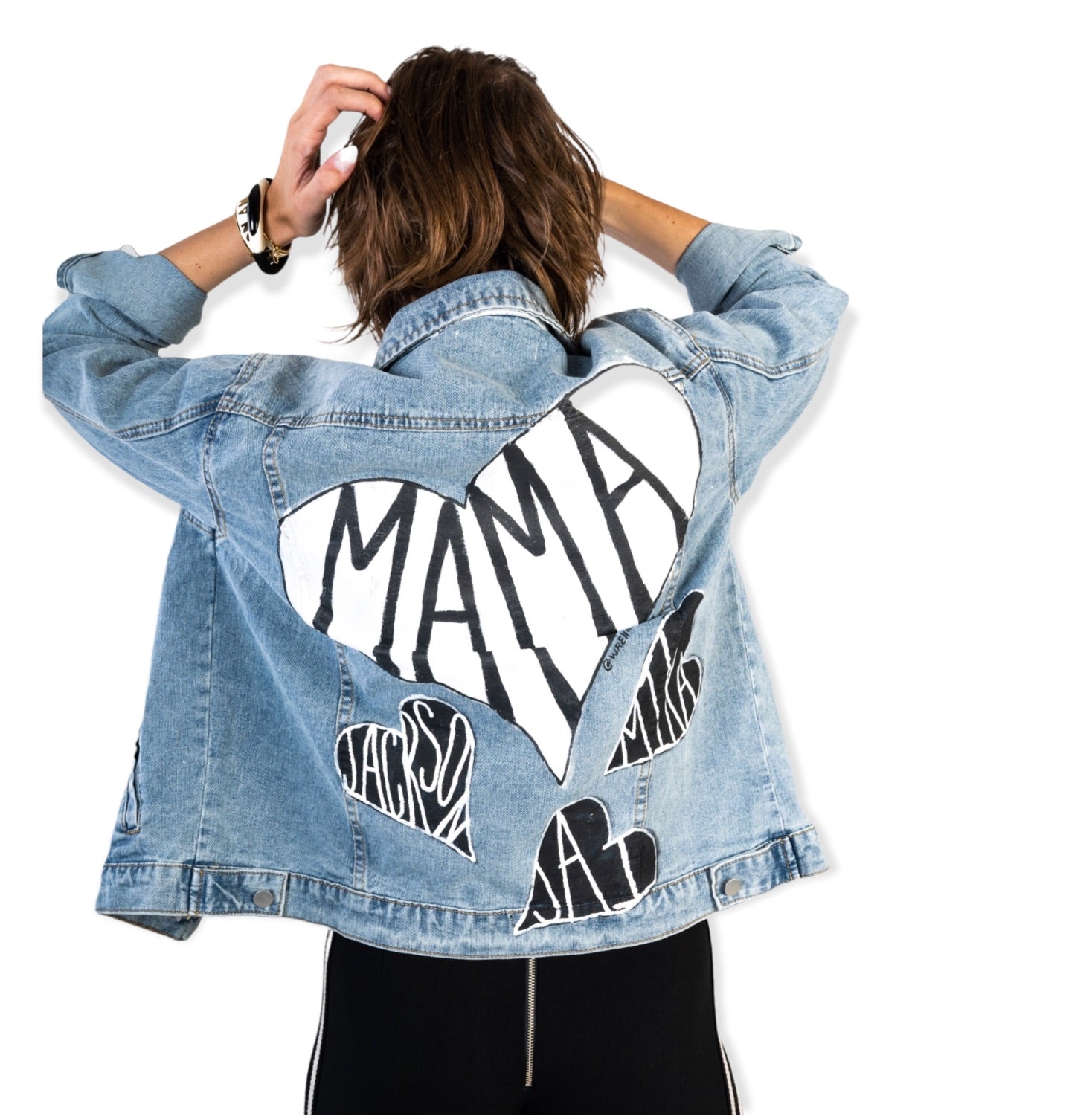 'MAMA' DENIM JACKET