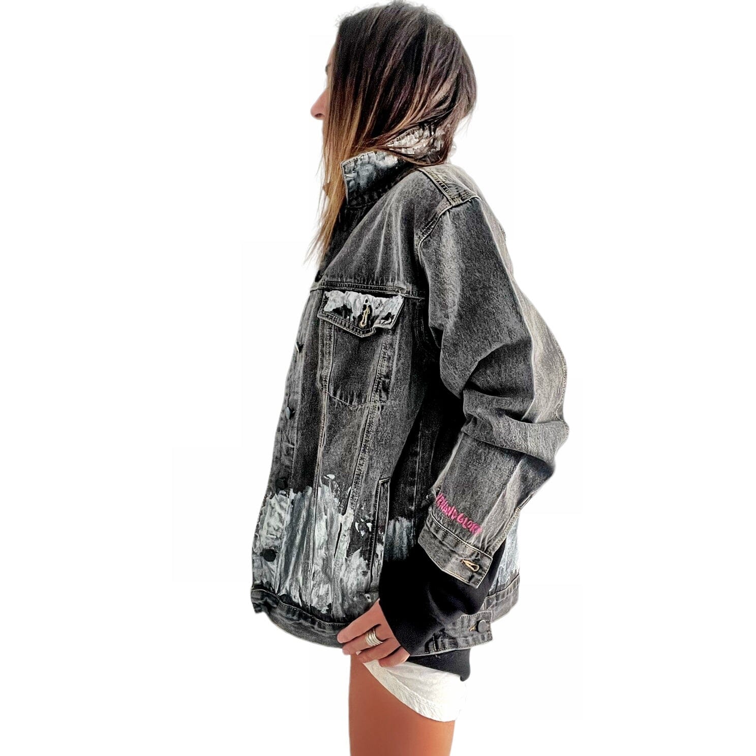 'Beyond Silver' Denim Jacket