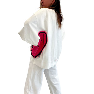 'Love Peace' Painted Loungewear Set