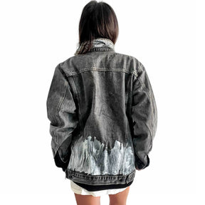 'Beyond Silver' Denim Jacket