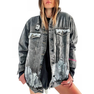 'Beyond Silver' Denim Jacket