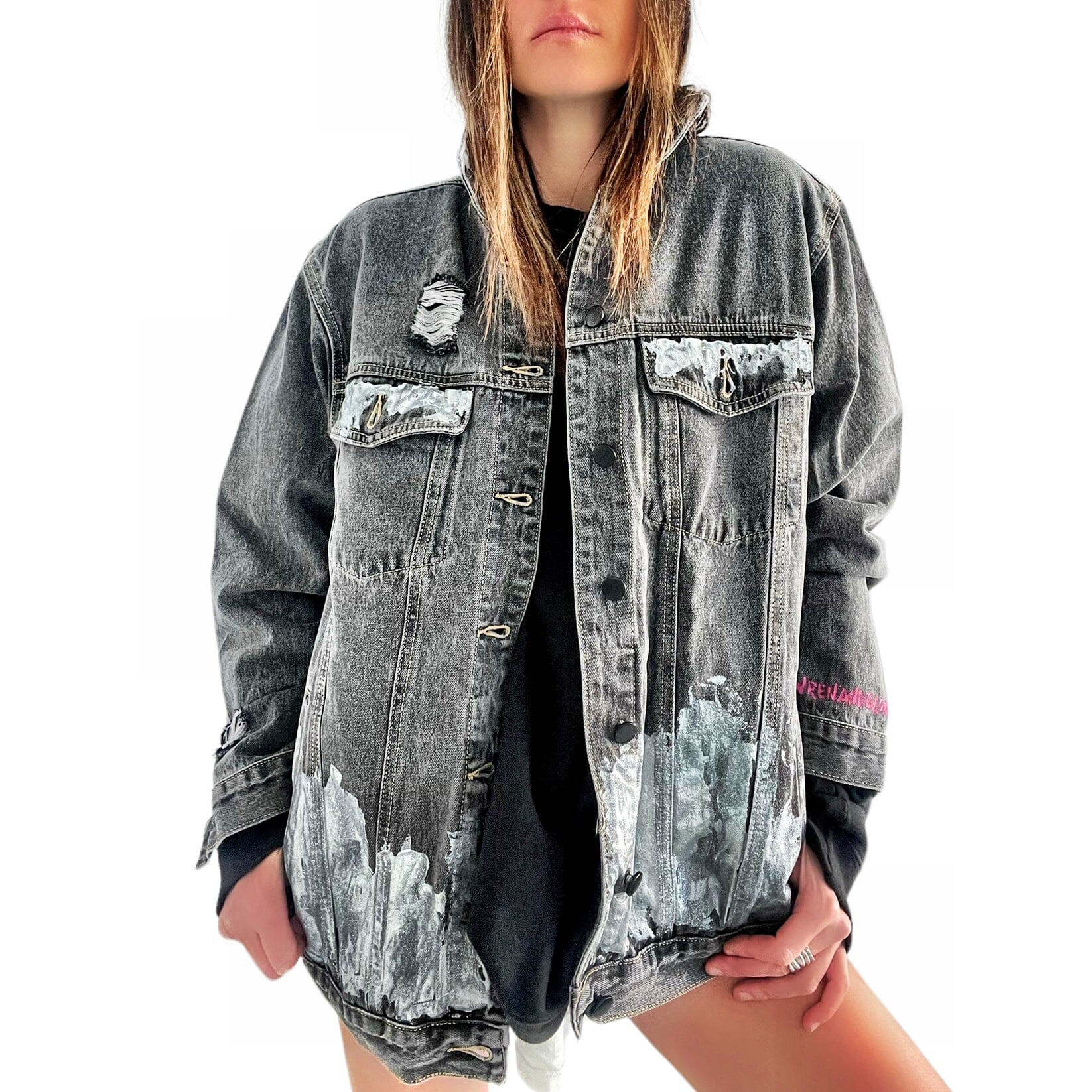 'Beyond Silver' Denim Jacket