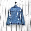 Denim with Elbow Slit